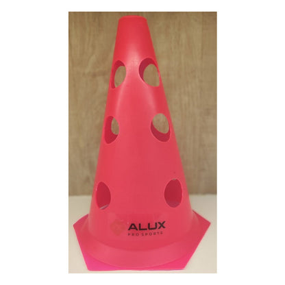 CONE DE AGILIDADE 23CM C/ FUROS