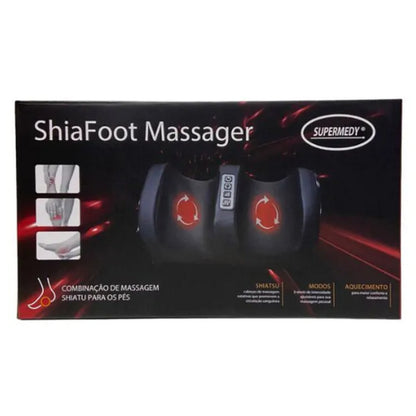 MASSAGEADOR SHIATSU PARA OS PÉS - SUPERMEDY