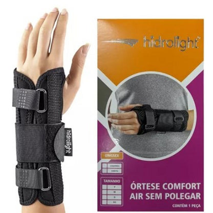 ORTESE COMFORT AIR SEM POLEGAR ESQ - HIDROLIGH