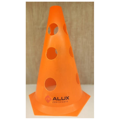 CONE DE AGILIDADE 23CM C/ FUROS