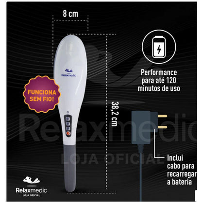 MASSAGEADOR WIRELESS TOUCH - RELAXMEDIC