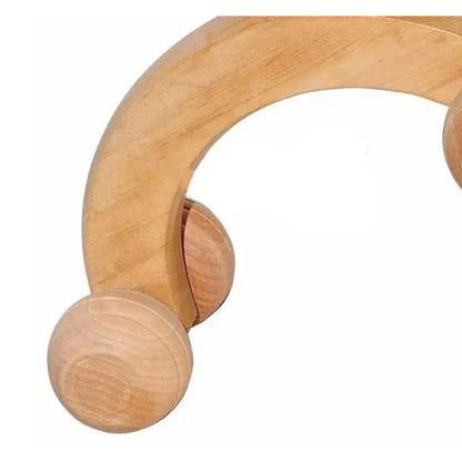 MASSAGEADOR DE MADEIRA CARRINHO - SUPERMEDY