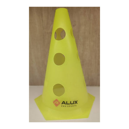 CONE DE AGILIDADE 23CM C/ FUROS